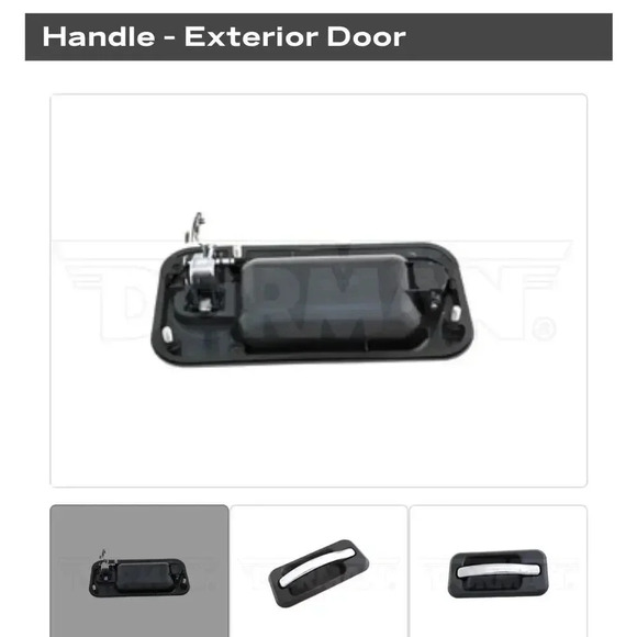 Dorman 83401 Replacement Exterior Door Handle Rear Left For Hummer H2 2009-03 - Picture 5 of 6